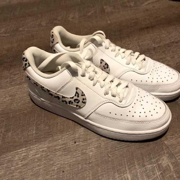 Nike court vision 'Leopard swoosh